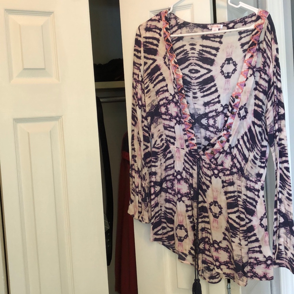 Printed Romper